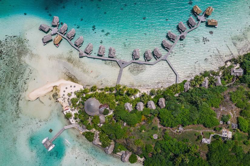 Photo - Polynésie Française - Vue du ciel - Bora Bora #255